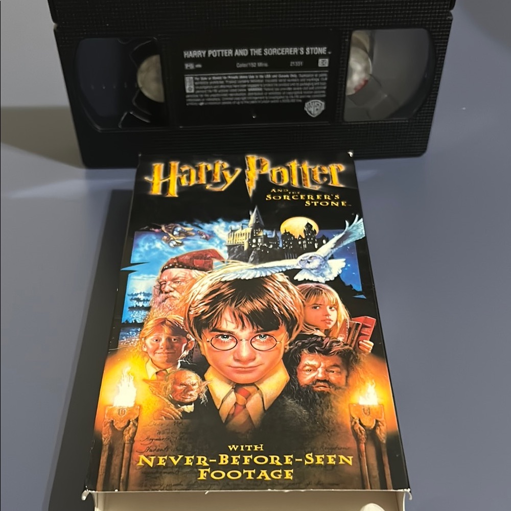 Harry Potter and the Sorcerer's Stone VHS